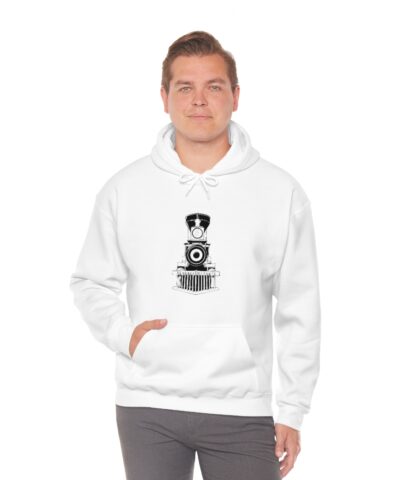Retro Train Kapşonlu 3 İplik Şardonlu Unisex - Görsel 13