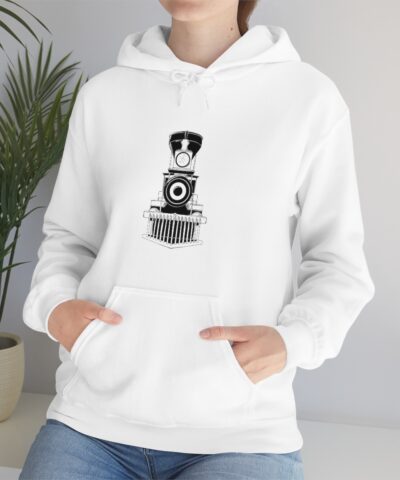 Retro Train Kapşonlu 3 İplik Şardonlu Unisex - Görsel 14