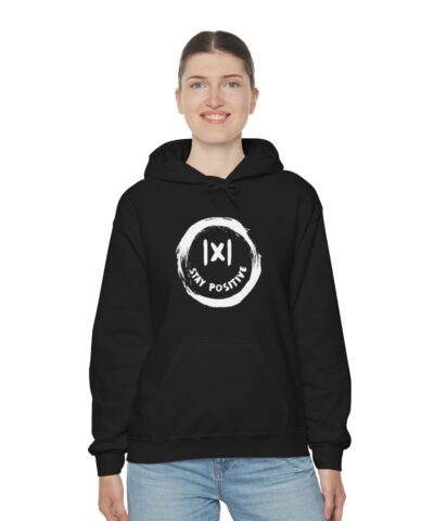 Stay Positive Math Kapşonlu 3 İplik Şardonlu Unisex - Görsel 5