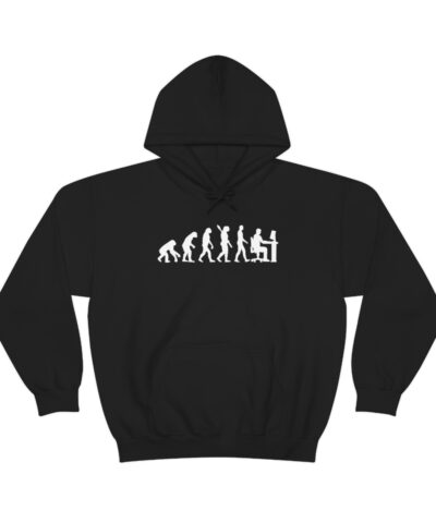 Alternative view of Programmer Evolution Kapşonlu 3 İplik Şardonlu Unisex