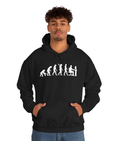 Programmer Evolution Kapşonlu 3 İplik Şardonlu Unisex - Görsel 4
