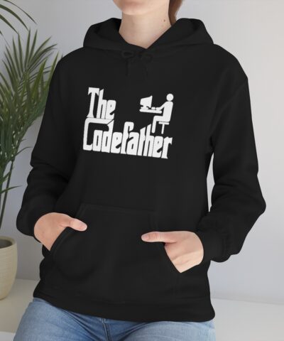 The Codefather Computer Kapşonlu 3 İplik Şardonlu Unisex - Görsel 7