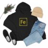 Fe / Demir Element Kapşonlu 3 İplik Şardonlu Unisex
