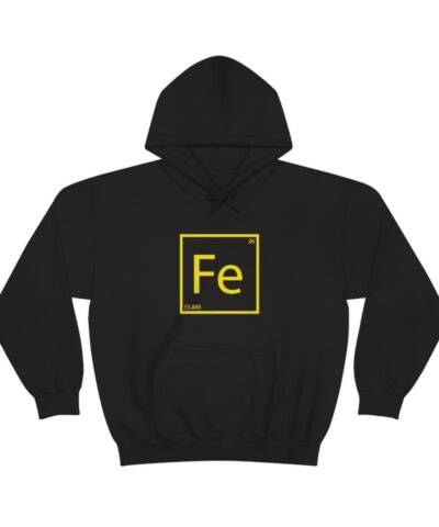Alternative view of Fe / Demir Element Kapşonlu 3 İplik Şardonlu Unisex