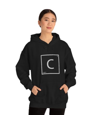 C / Karbon Element Metalurji Kapşonlu 3 İplik Şardonlu Unisex - Görsel 3