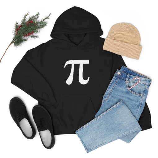 Pi Sayısı Matematik Kapşonlu 3 İplik Şardonlu Unisex