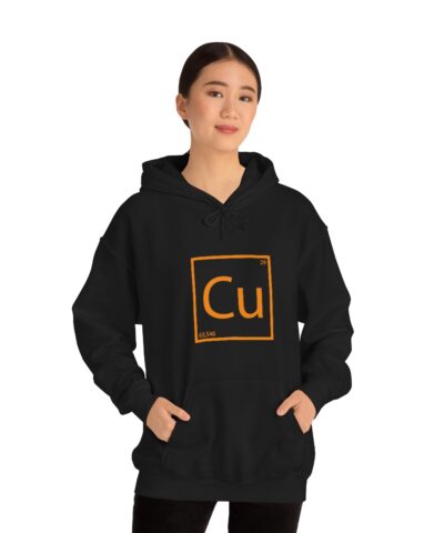 Cu / Bakır Element Metalurji Kapşonlu 3 İplik Şardonlu Unisex - Görsel 3