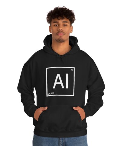 Al / Alüminyum Element Kapşonlu 3 İplik Şardonlu Unisex - Görsel 4
