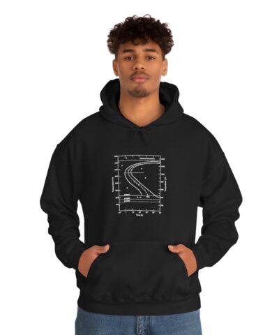 TTT Diagram Metallurgy Kapşonlu 3 İplik Şardonlu Unisex - Görsel 4