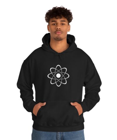 Atom Kapşonlu 3 İplik Şardonlu Unisex - Görsel 4