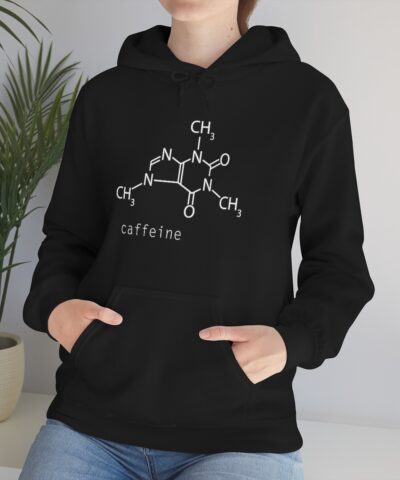 Caffeine Molacular Formula Kapşonlu 3 İplik Şardonlu Unisex