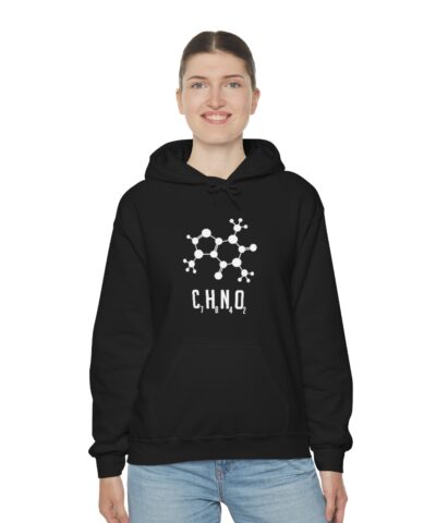 Chocolate Moleküler Formül Kapşonlu 3 İplik Şardonlu Unisex - Görsel 5