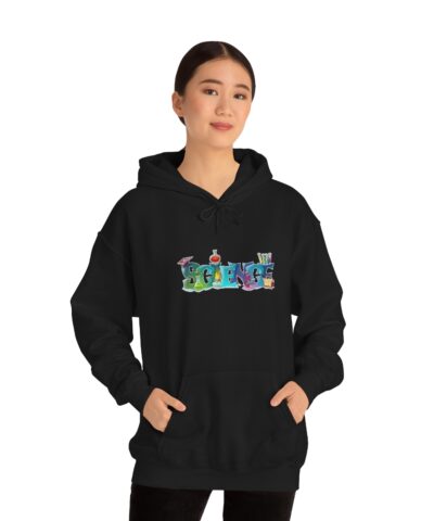 Science, Bilim Engineer Kapşonlu 3 İplik Şardonlu Unisex - Görsel 3