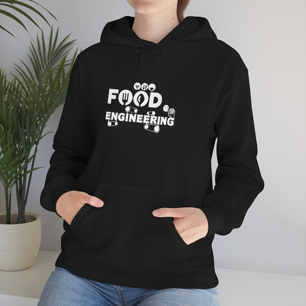 Food Engineering, Gıda Mühendisliği Kapşonlu 3 İplik Şardonlu Unisex