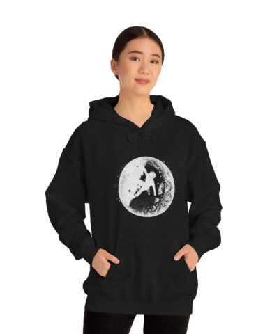 Astronot, Ay, Uzay Kapşonlu 3 İplik Şardonlu Unisex - Görsel 3