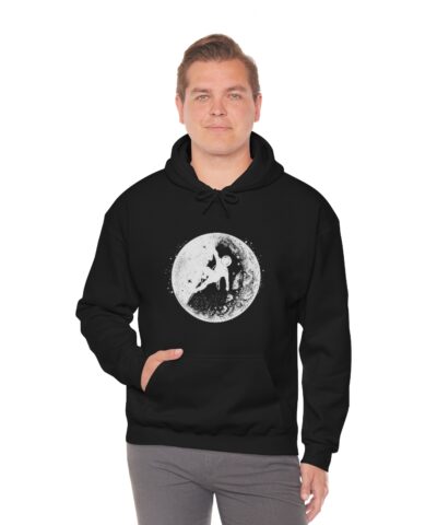 Astronot, Ay, Uzay Kapşonlu 3 İplik Şardonlu Unisex - Görsel 6