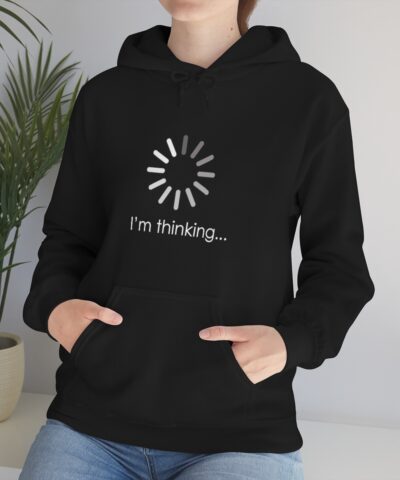 I'm thinking... Kapşonlu 3 İplik Şardonlu Unisex