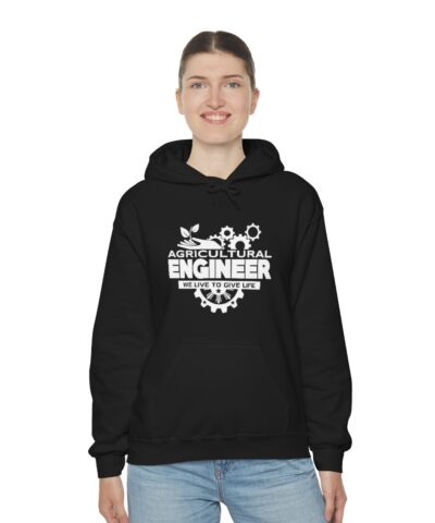 Agricultural Engineer Kapşonlu 3 İplik Şardonlu Unisex - Görsel 5
