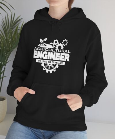 Agricultural Engineer Kapşonlu 3 İplik Şardonlu Unisex - Görsel 7