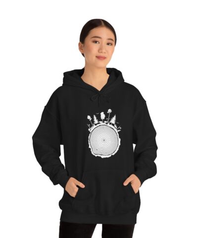 Orman Mühendisliği Kapşonlu 3 İplik Şardonlu Unisex - Görsel 3
