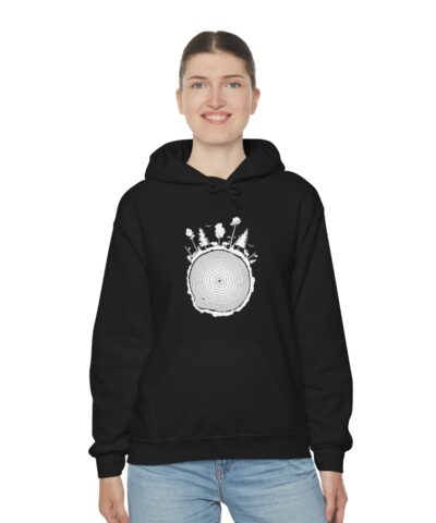 Orman Mühendisliği Kapşonlu 3 İplik Şardonlu Unisex - Görsel 5