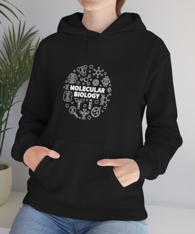 Moleküler Biyoloji Kapşonlu 3 İplik Şardonlu Unisex