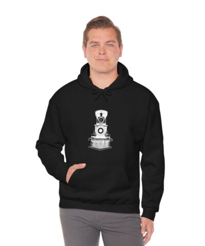 Retro Train Kapşonlu 3 İplik Şardonlu Unisex - Görsel 6