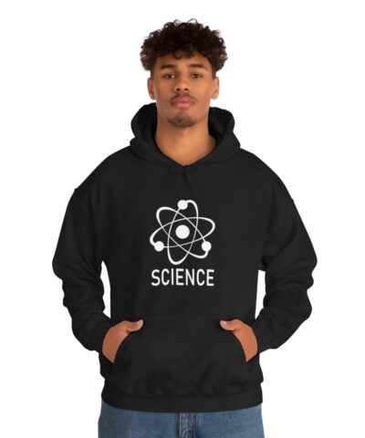 Science, Bilim Kapşonlu 3 İplik Şardonlu Unisex - Görsel 4