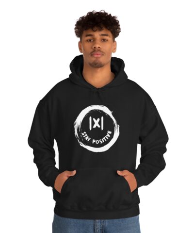 Stay Positive Math Kapşonlu 3 İplik Şardonlu Unisex - Görsel 4