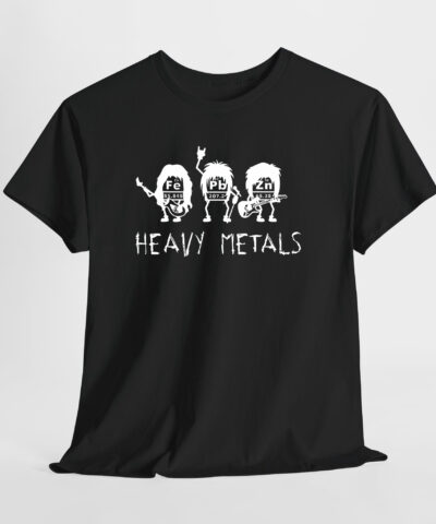 Heavy Metals - Ağır Metaller Unisex Tişört - Görsel 7
