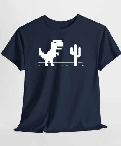 Internet Broken Dino Google Unisex Tişört