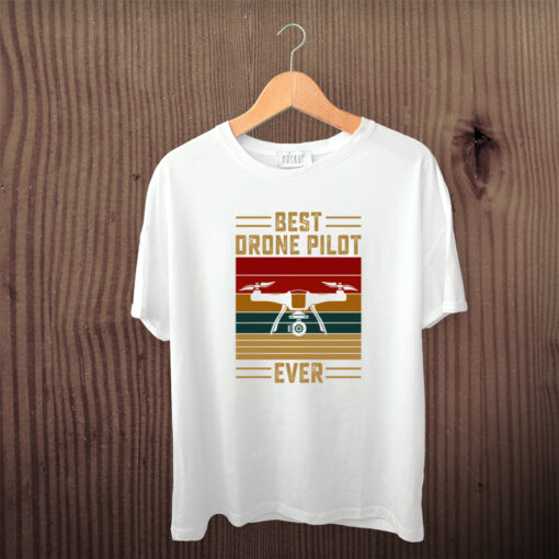 Best Drone Pilot Unisex Tişört