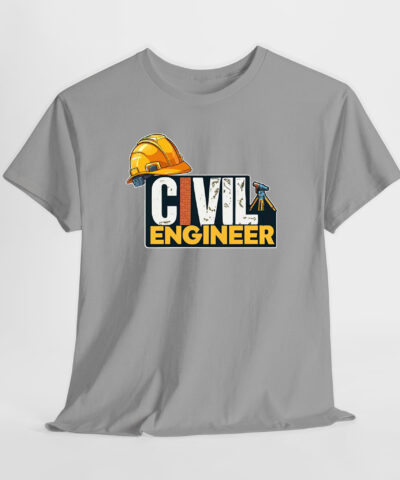 Civil Engineer Unisex Tişört - Görsel 3
