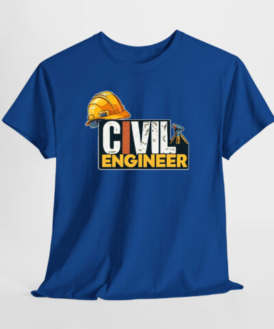 Civil Engineer Unisex Tişört - Görsel 7
