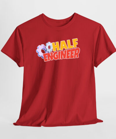 Half Engineer Unisex Tişört - Görsel 5
