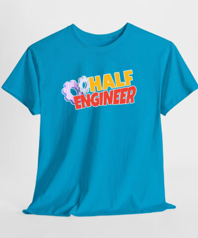 Half Engineer Unisex Tişört - Görsel 9