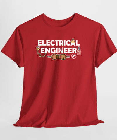 Electrical Engineer Unisex Tişört - Görsel 7