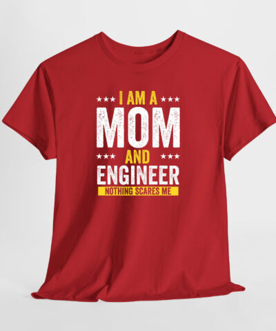 Mom Engineer Unisex Tişört - Görsel 3