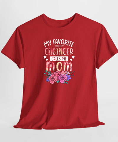 My Favorite Engineer Unisex Tişört - Görsel 3