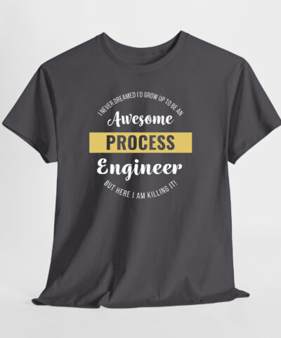 Awesome Process Engineer Unisex Tişört - Görsel 3