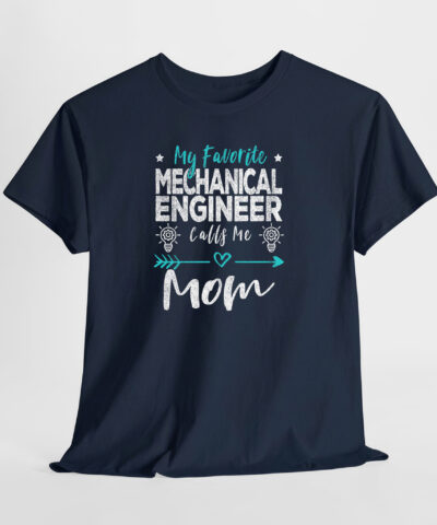 Mechanical Engineer Mom Unisex Tişört - Görsel 6