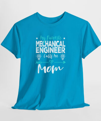 Mechanical Engineer Mom Unisex Tişört - Görsel 9
