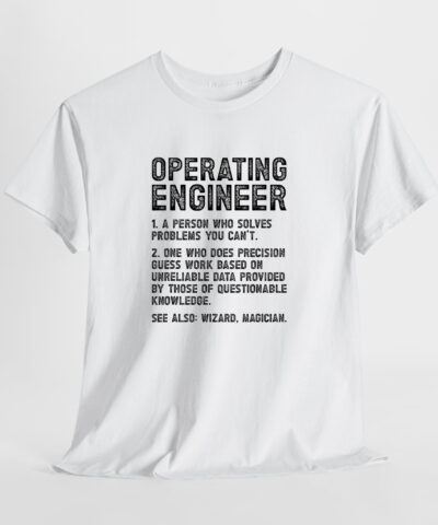 Alternative view of Operating Engineer Unisex Tişört