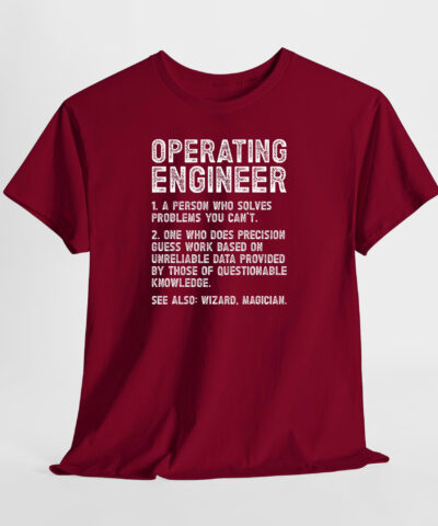 Operating Engineer Unisex Tişört