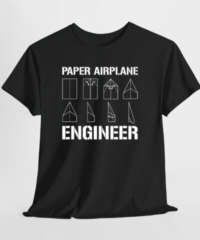 Paper Airplane Engineer Unisex Tişört