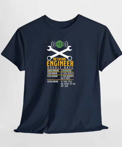 Network Engineer Unisex Tişört - Görsel 6