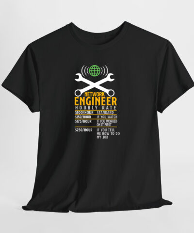 Network Engineer Unisex Tişört - Görsel 8