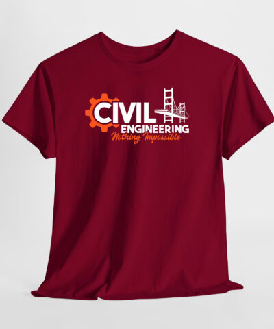 Civil Engineering Unisex Tişört - Görsel 4
