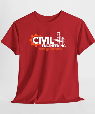 Civil Engineering Unisex Tişört - Görsel 5