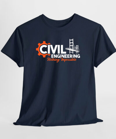 Civil Engineering Unisex Tişört - Görsel 6